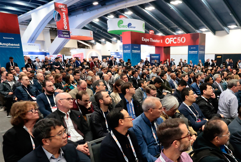 OFC is expecting to see a strong slate of exhibitor news and product updates. Photo: courtesy of OFC.