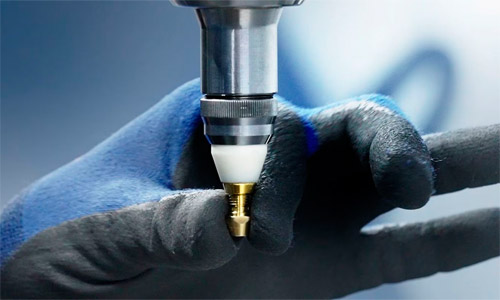 The heart of the new laser solution is a new cutting nozzle. Image: Trumpf.