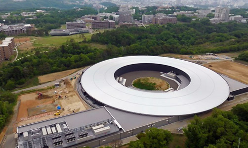 NanoTerasu, Japan&rsquo;s fourth-generation synchrotron radiation facility. Photo: Courtesy of NanoTerasu.