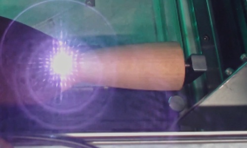Ultrafast-laser-structured components cool better in space