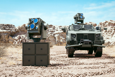 AV unveils Locust X3 modular directed energy weapon...