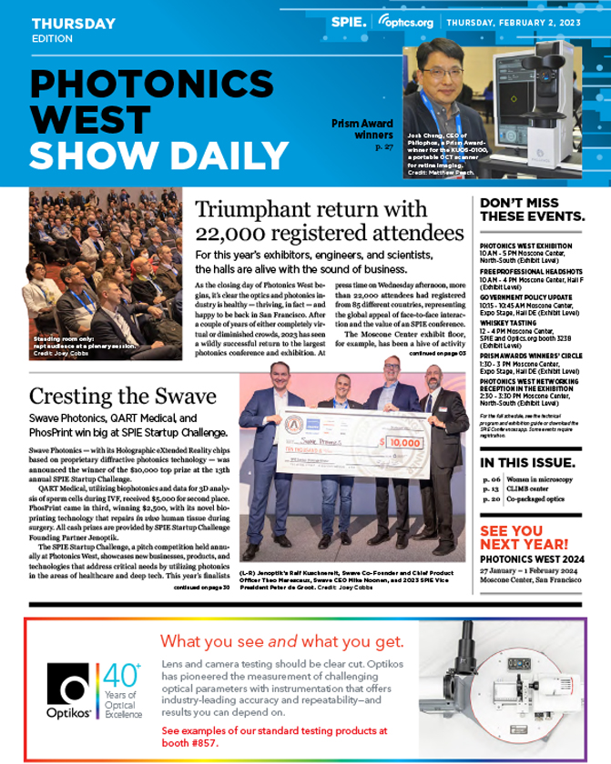 Show Daily - 2023 Thursday