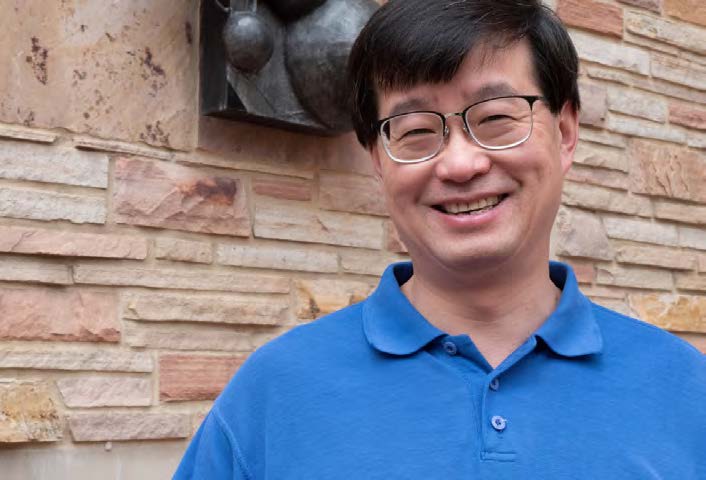 this is an image caption for Jun Ye