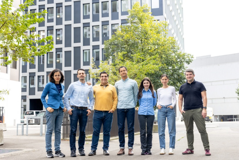 The team at Zurich-based thin-film lithium niobate startup Lightium, which is planning to launch its open-access foundry service early next year. Photo: Lightium.