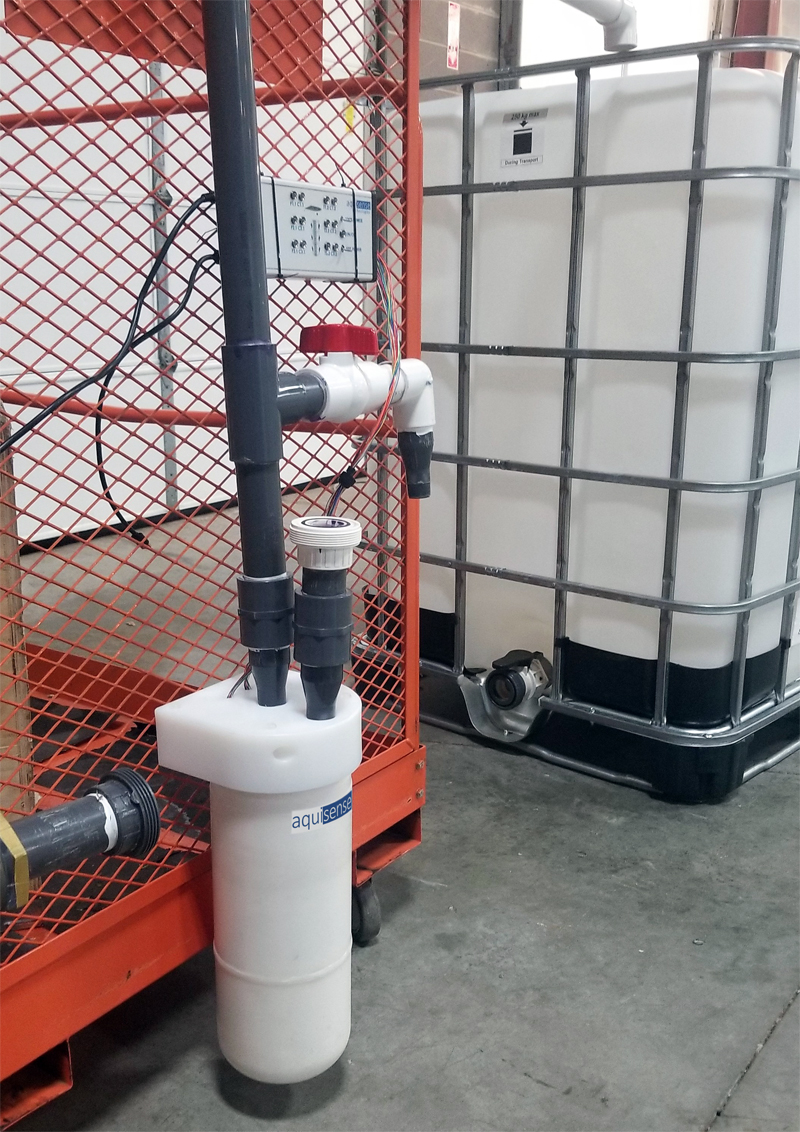 Portable, potable: AquiSense's UV LED disinfection technology. Image: AquiSense.