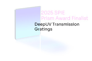 Omega Optical's DeepUV Gratings Picked as Prism Award Finalist 