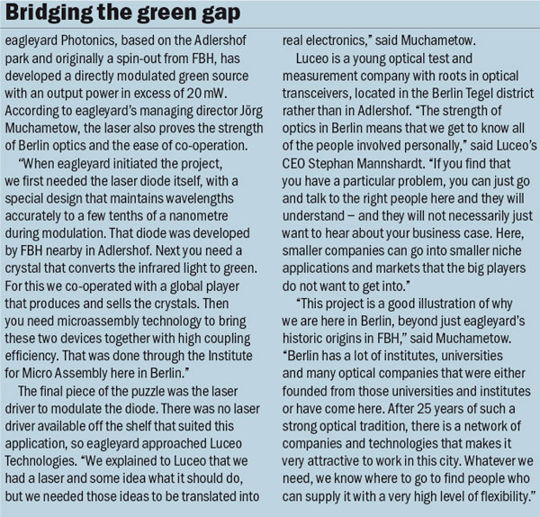 Bridging the green gap