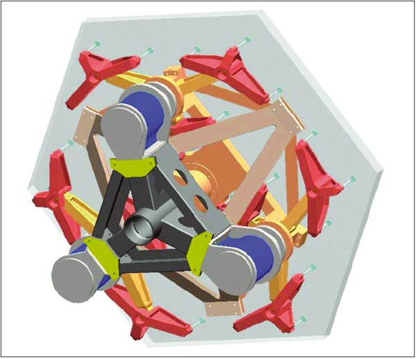 A mirror segment assembly