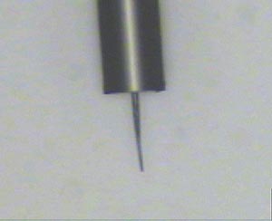 Custom-shaped tip Custom-shaped tip