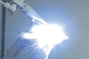 Laser peening in action