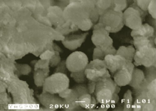 Yttrium Aluminium Garnet agglomerates