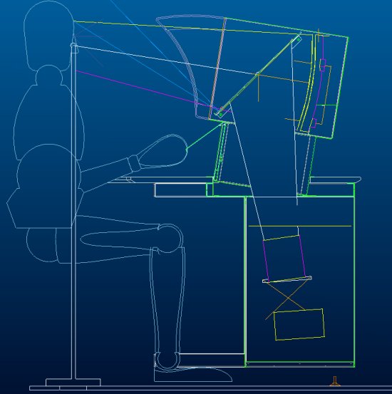 Projection schematic Schematic of Iris-3d's projection approach