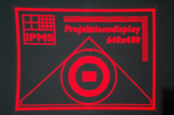 Monochromatic projection