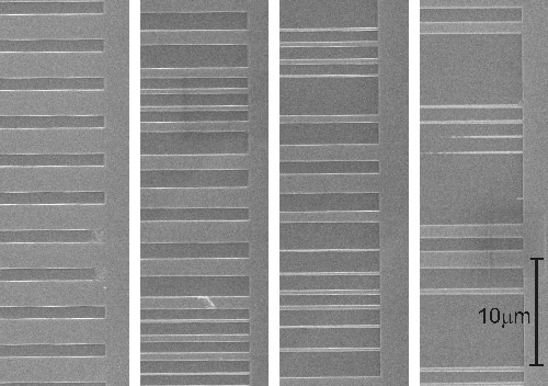 Micro diffraction grating Different 'orders' of grating