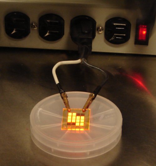 Organic light emitting diode based on ionic transition metal complexes (iTMCs)