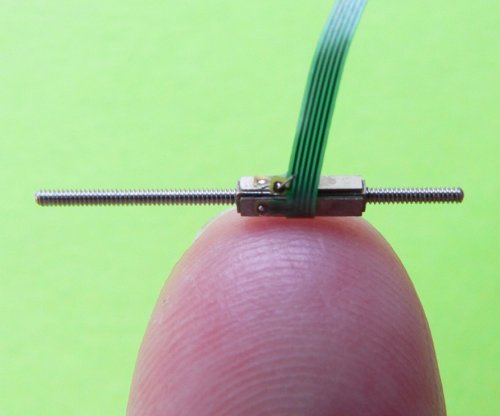 Piezoelectric linear motor from New Scale Technologies