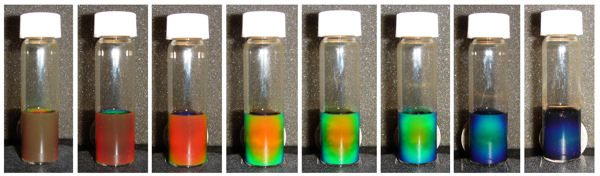 Color changing photonic crystals use magnetic fields University of California