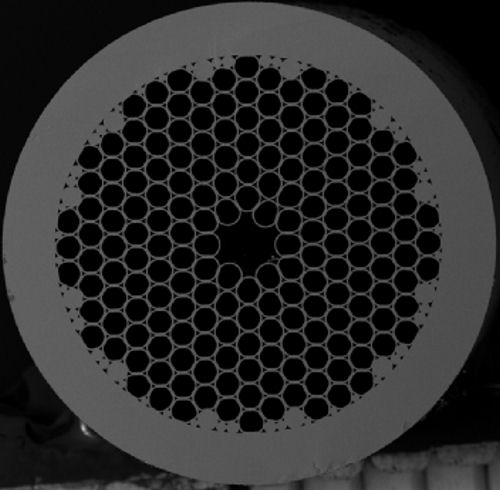 A hollow-core optical fiber that can be produced in a day instead of a week suffers no loss in quality according to UK researchers. University of Bath