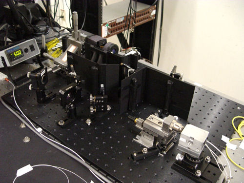 Spectrometer setup