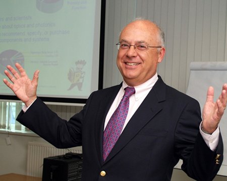 Steve Anderson speaking in Birmingham, UK