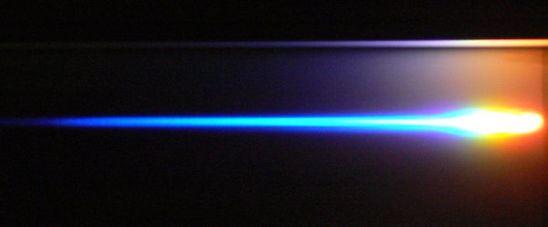 blue wavelengths supercontinuum