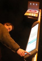 Solar-powered bus stop