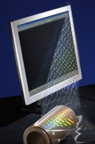 Brighter, thinner display