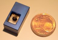 Scanning laser projector