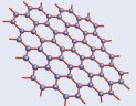 Artist's impression of graphene