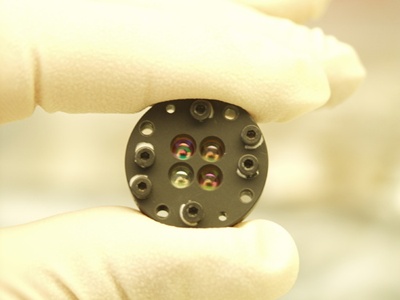 Camera with Schott glass