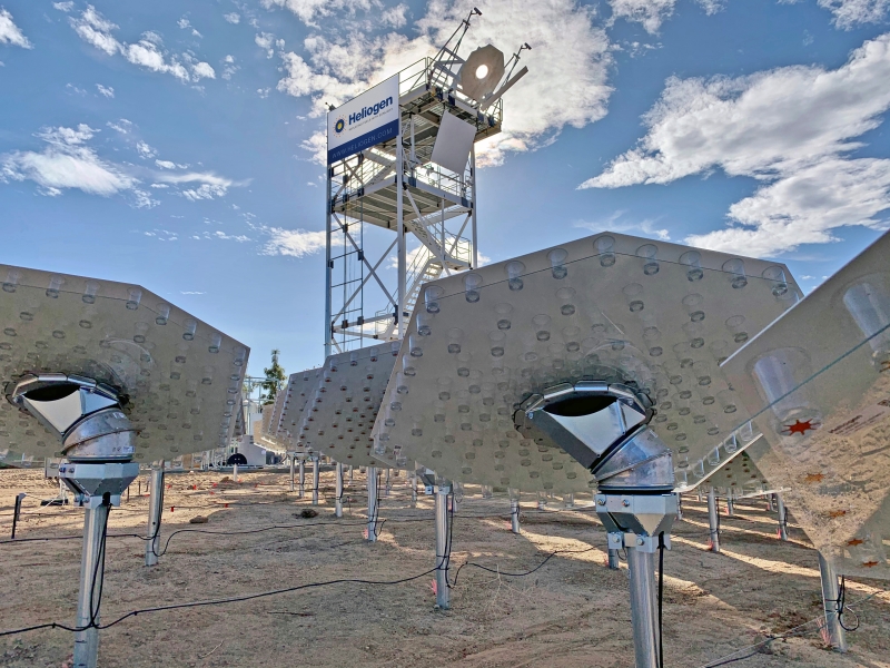 Heliogen's Lancaster, California, facility