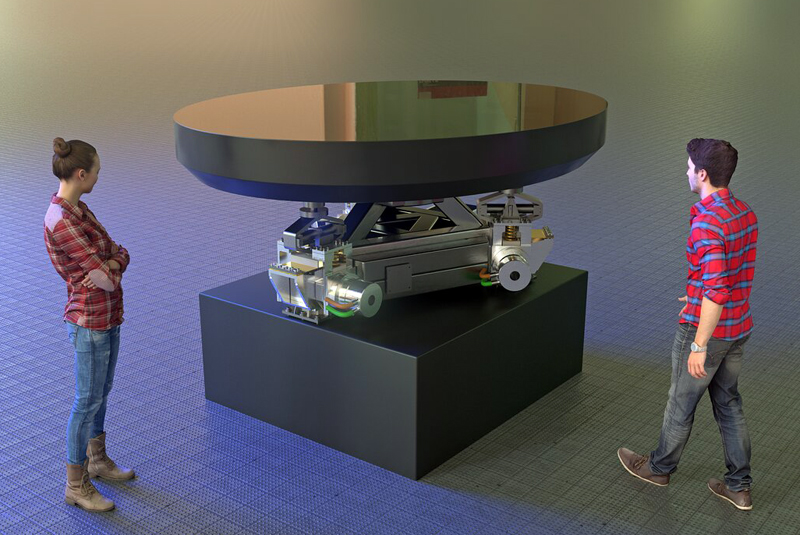 On reflection: M5 mirror and support for the ELT. On reflection: M5 mirror and support for the ELT.