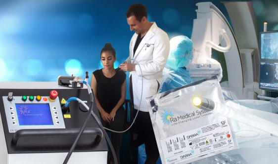 Ra's excimer laser systems treat vascular and dermatological diseases.