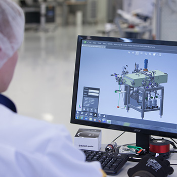 Micro-LED screen consists of minuscule pixels producing the colors.