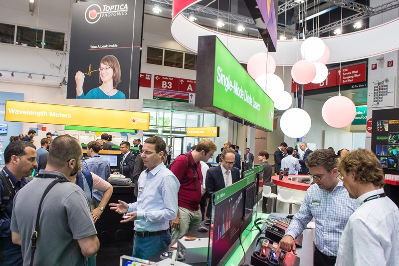 Toptica booth at LASER 2017 Toptica booth at LASER 2017