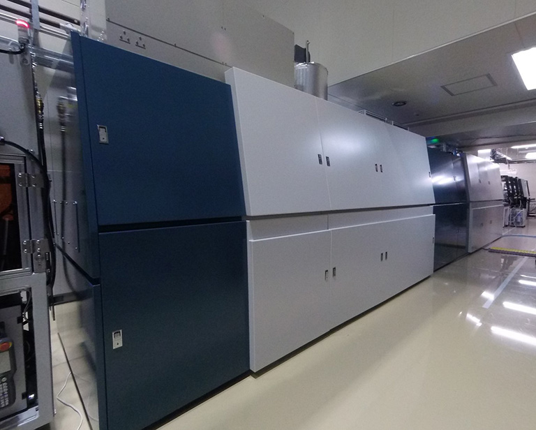 Exterior of Hamamatsu's new high-energy industrial pulsed laser system.