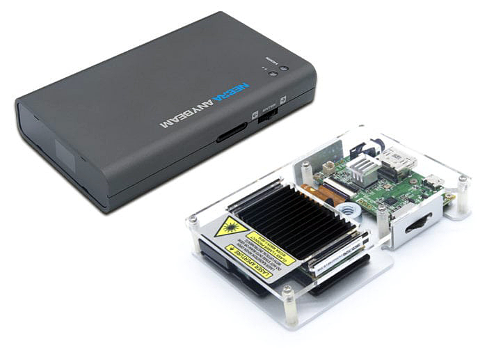 Projector board can go on a Raspberry Pi.