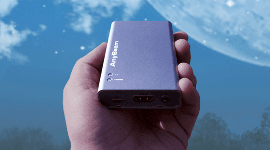 Pocket-sized: the Nebra Anybeam.