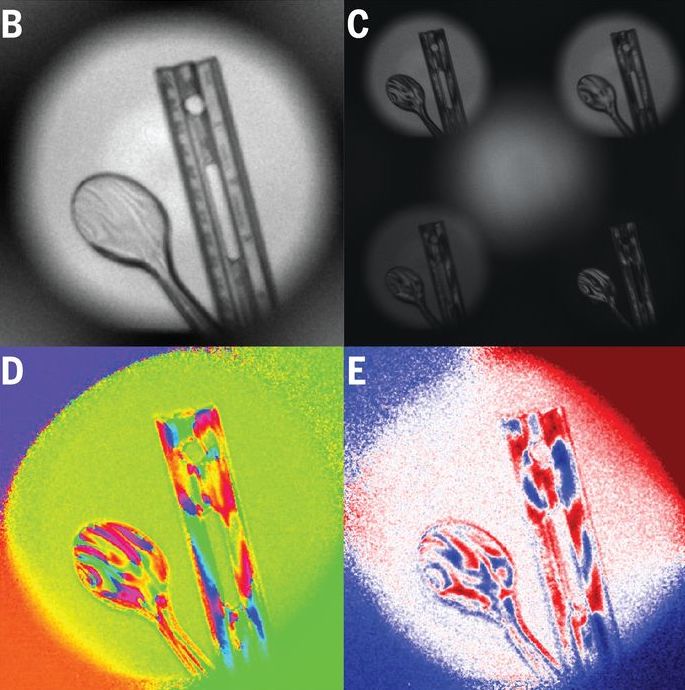 Seeing inside: polarization imaging