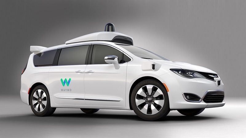 Waymo's self-driving minivan Waymo's self-driving minivan