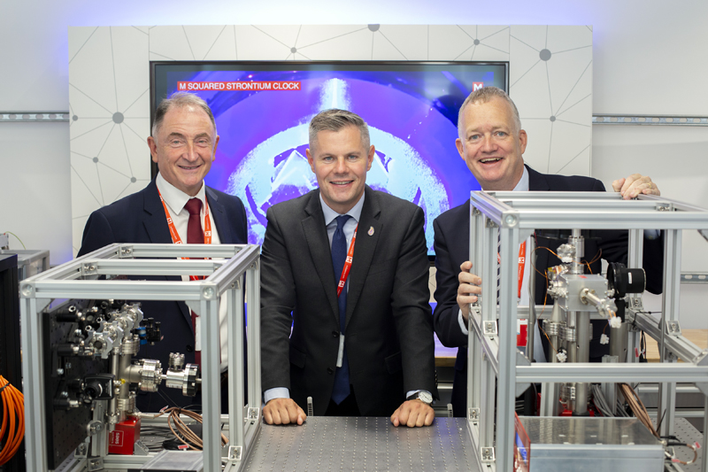 Quantum leap: Jim McDonald, Derek MacKay, and Graeme Malcom.