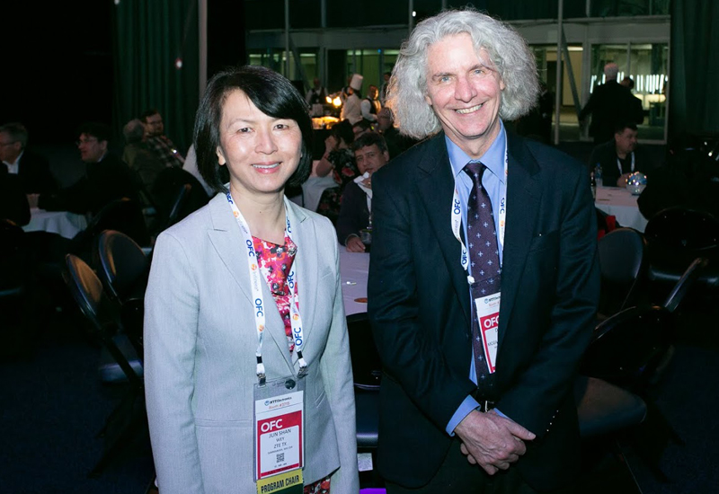 Technical Program Chairs Jun Shan Wey and David Plant.