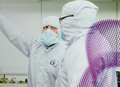 IQE continuing operations.