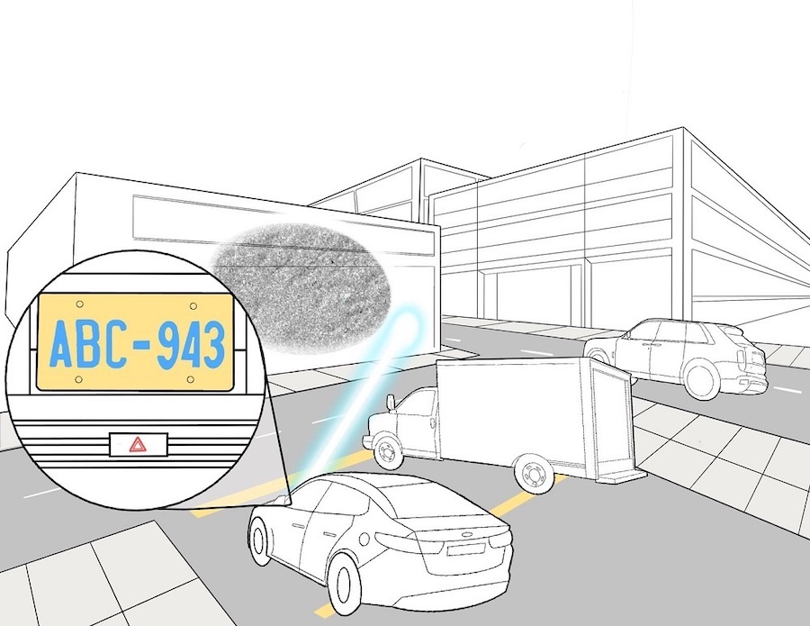 Cutting corners: imaging objects indirectly