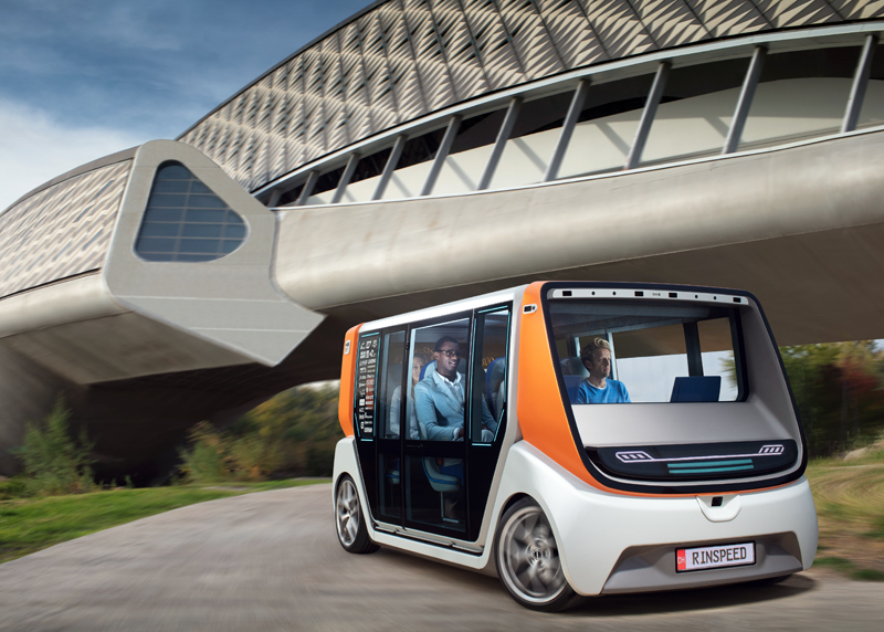 Rinspeed’s MetroSnap vehicle.