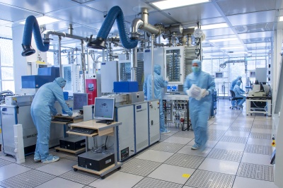 Southampton's £120 M cleanroom complex.