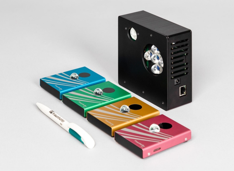 The USB Li-Fi Optical Wireless system.