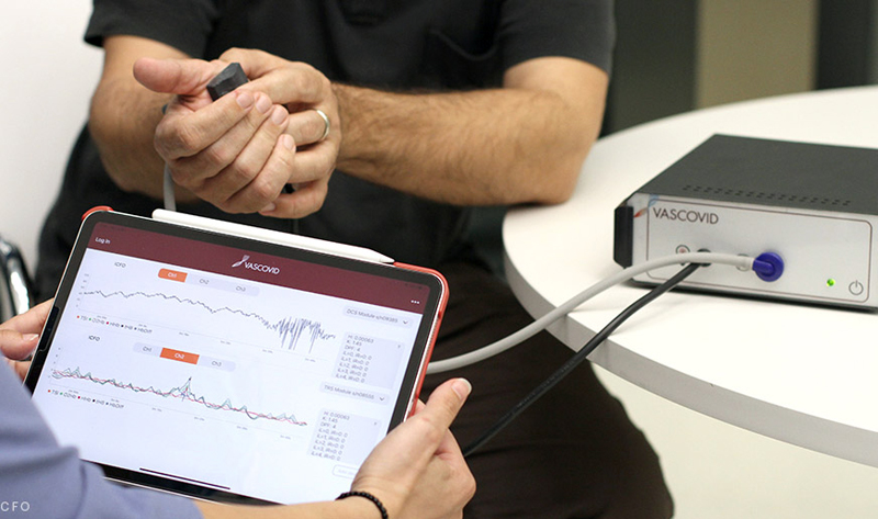 Mock-up of the VASCOVID device. 