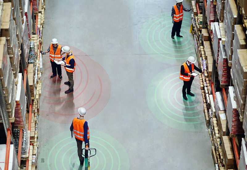 Don't stand so close: ProGlove Connect Proximity app.