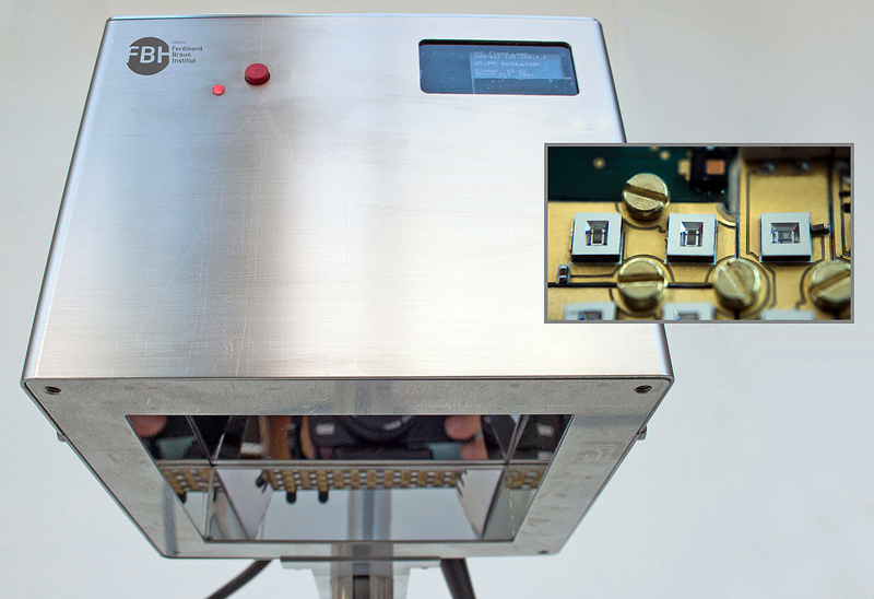 Ferdinand-Braun's UVC LED system may kill microorganisms without side effects. Ferdinand-Braun's UVC LED system may kill microorganisms without side effects.